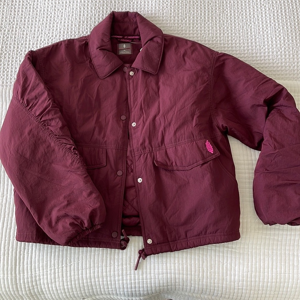 ✨SOLD✨ Off the Bleachers Coaches Jacket size xs